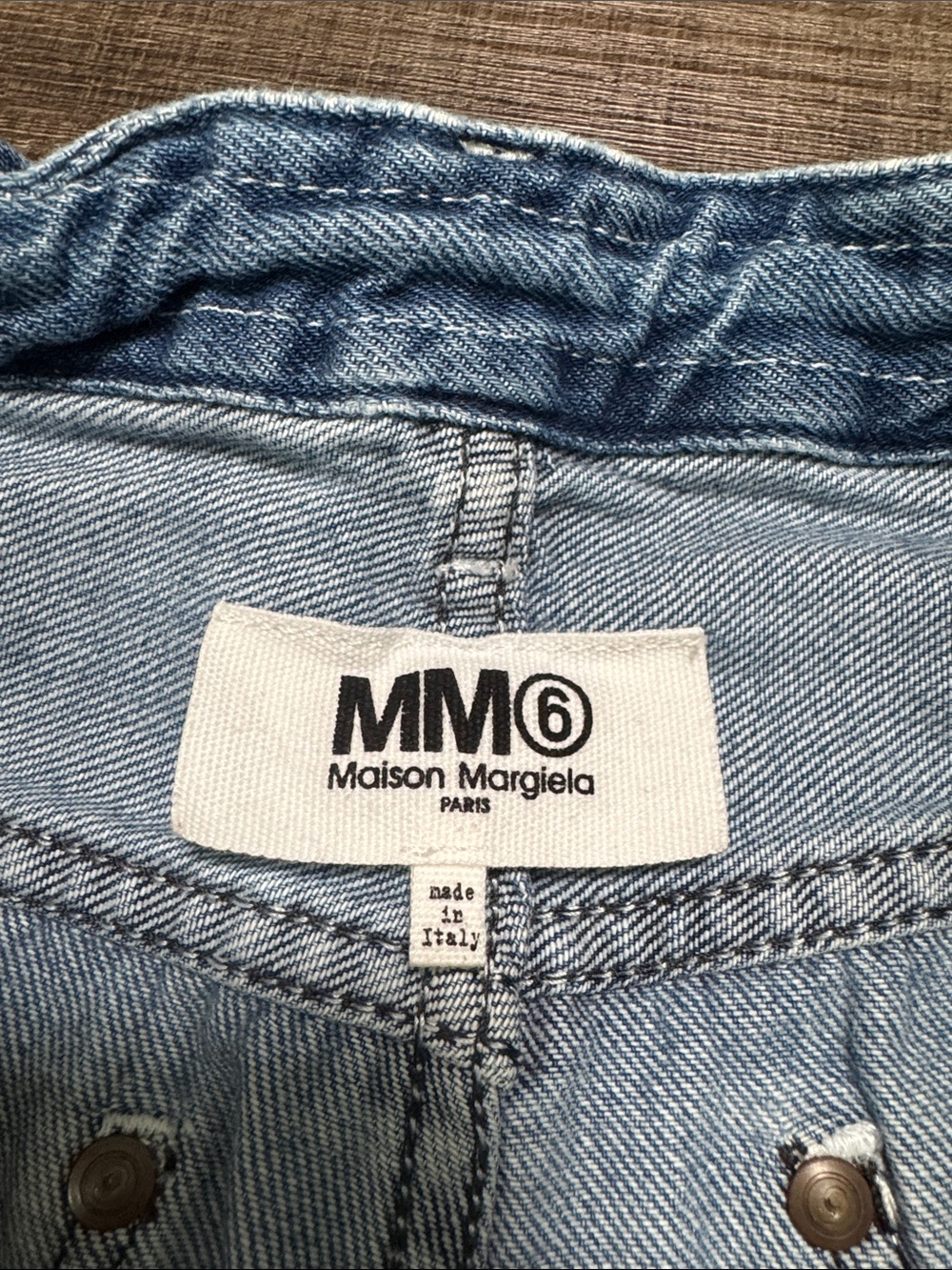 MM6 Maison Margiela Indigo 5 Pocket Shoe String Jeans - Picture 7 of 15